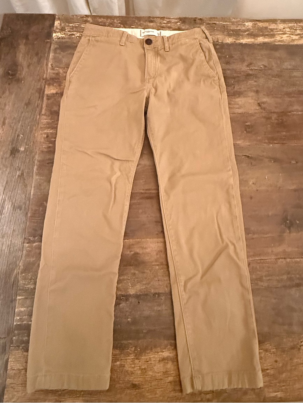 abercrombie kids Tan Chino Pants